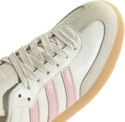 adidas Women's Samba OG Shoes - Off White/Sandy Pink/Gum 3 - View 7