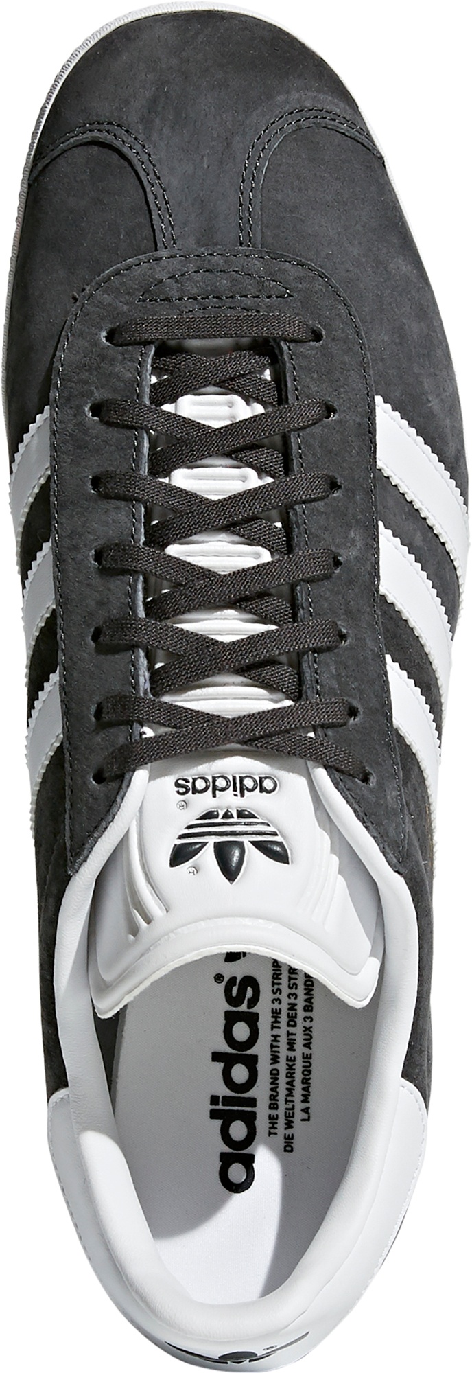 adidas Originals Gazelle Shoes - Grey/White - View 2