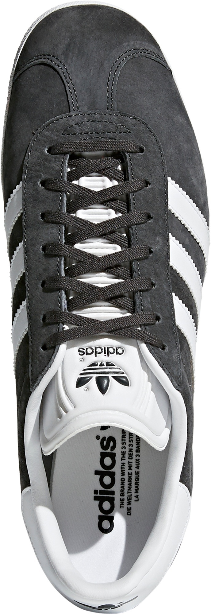 adidas Originals Gazelle Shoes - Grey/White - View 2