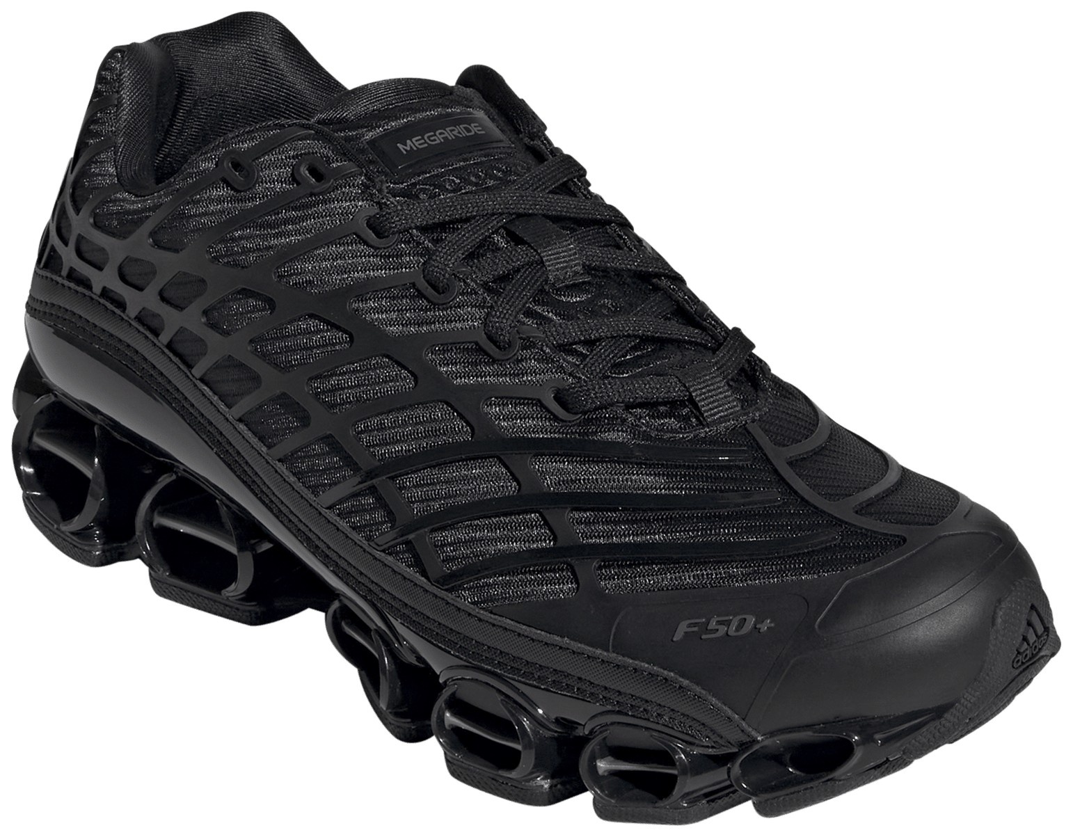 adidas Megaride F50 Shoes - Core Black/Iron - View 8