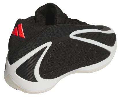 adidas Anthony Edwards 2 'Core Black' Basketball Shoes - Black/Red/Orange - View 6