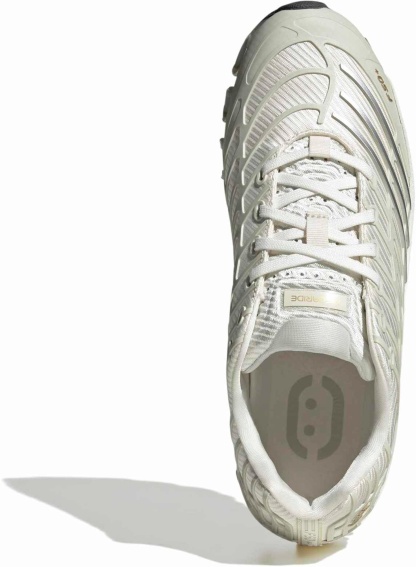 adidas Megaride F50 Shoes - White/Ice Gold - View 2