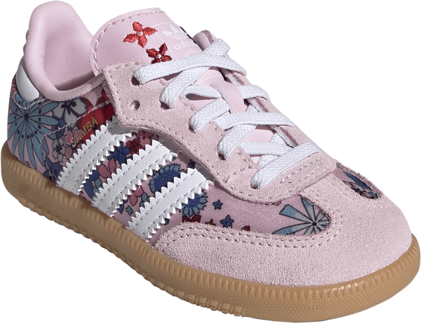 adidas Toddler Samba OG Shoes - Clear Pink/White/Gum - View 5