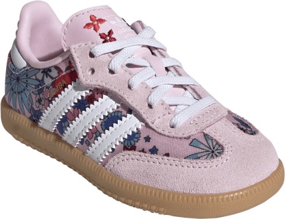 adidas Toddler Samba OG Shoes - Clear Pink/White/Gum - View 5