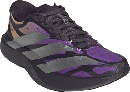 adidas Women's Adizero EVO SL EXO  Running Shoes - Aurora Black/Silver Met./Active Purple - View 6