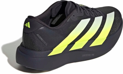 adidas Men's Adizero EVO SL EXO Running Shoes - Night Grey/Solar Yellow/Grey - View 7