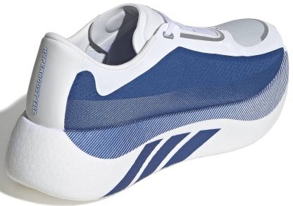 adidas Men's Hyperboost Edge Running Shoes - White/White/Metallic - View 7