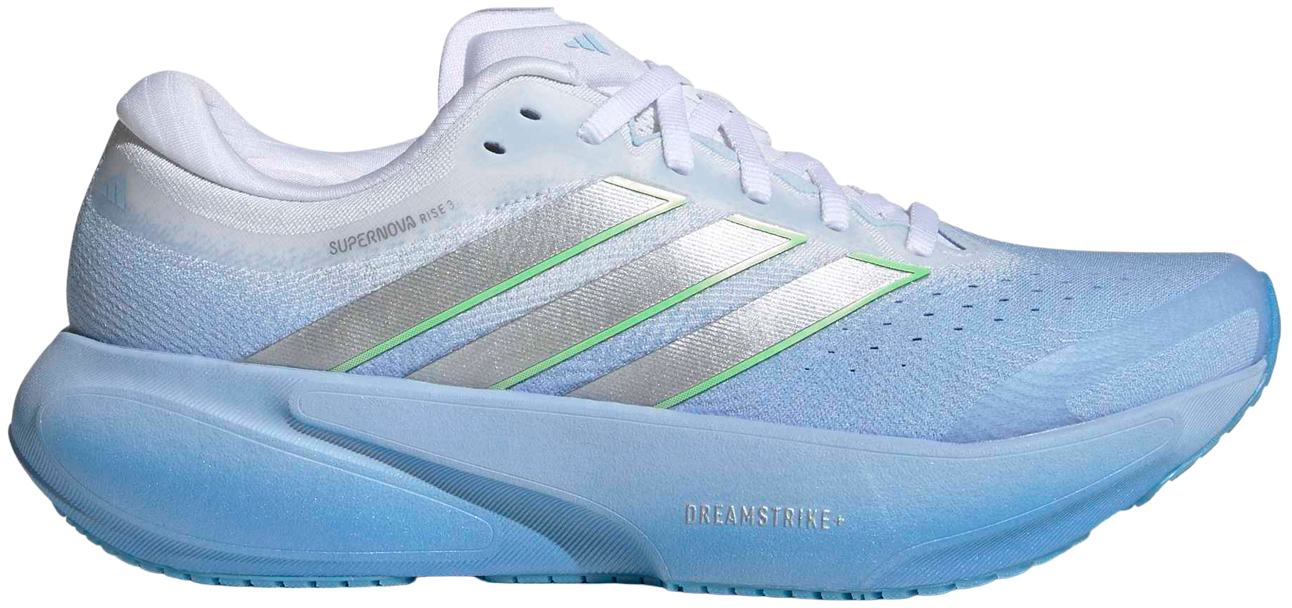 adidas Women's Supernova 3 Running Shoes - Blue/Silver Metallic/White - View 1