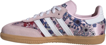 adidas Kids' Preschool Samba OG Shoes - Clear Pink/White/Gum - View 4