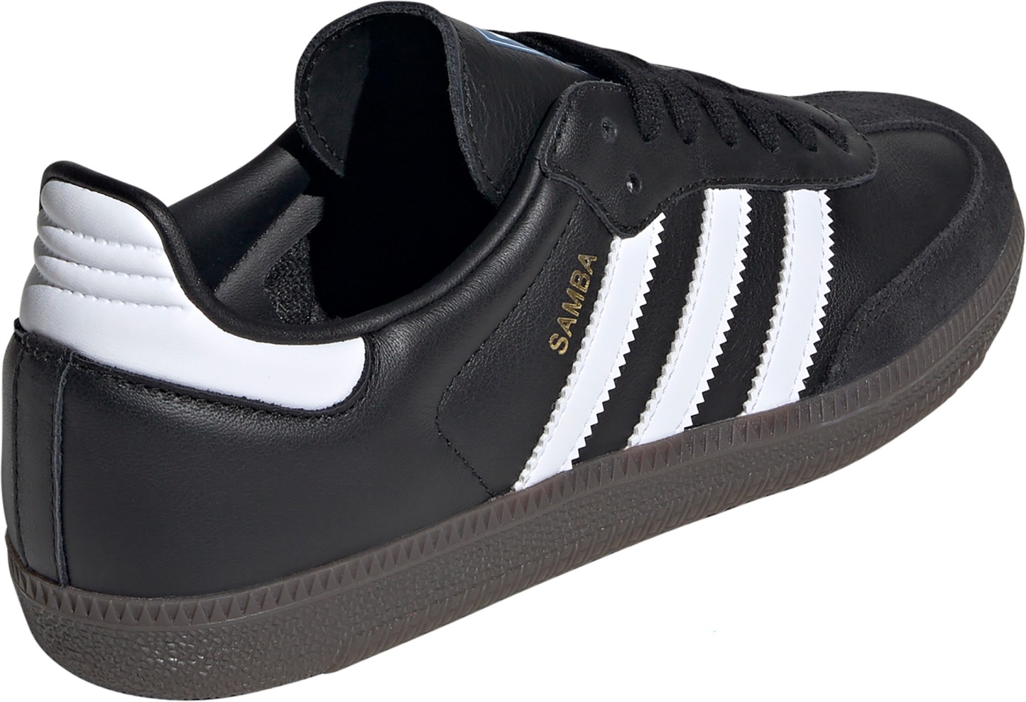 adidas Women's Samba OG Shoes - Black/White/Gum - View 5