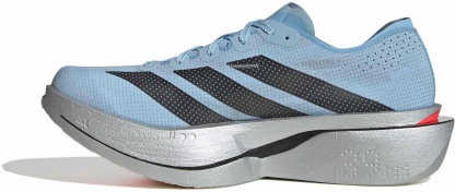 adidas Men's Adizero Adios Pro 5 Running Shoes - Clear Sky/Carbon/Silver Sky/Silver Metallic - View 5