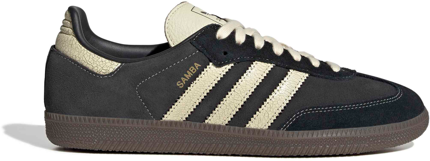 adidas Samba OG Shoes - Vint Carbon/Vanilla - View 1