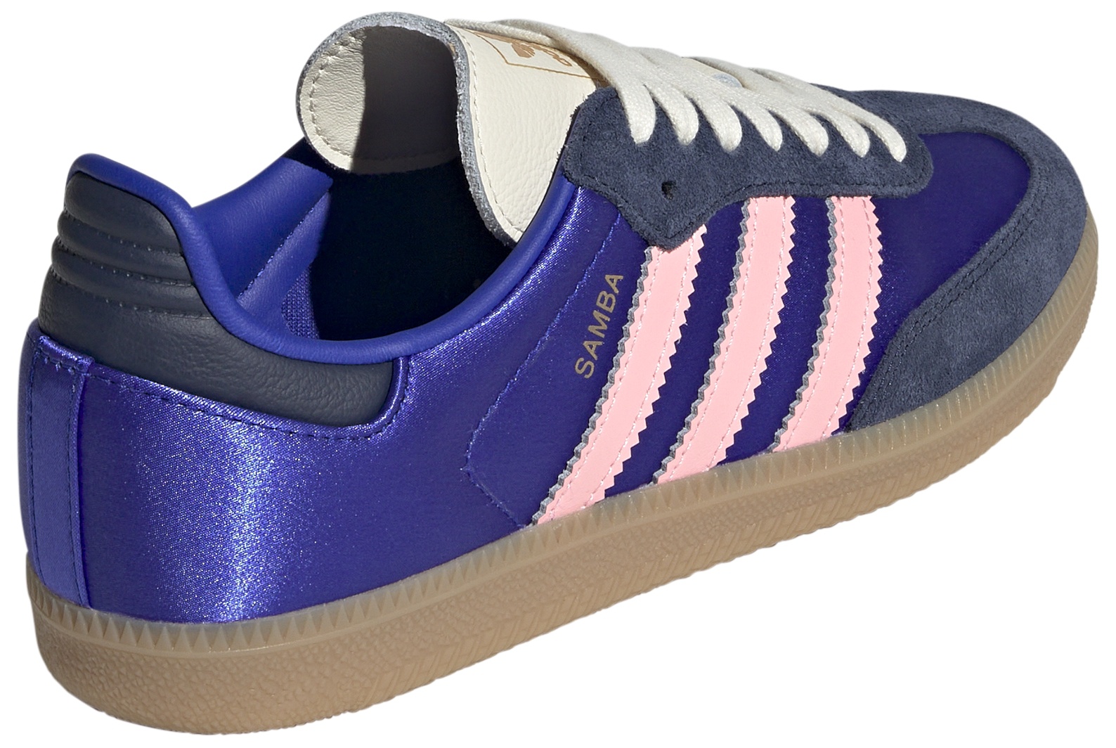 adidas Women's Samba OG Shoes - Blue/Indigo - View 7