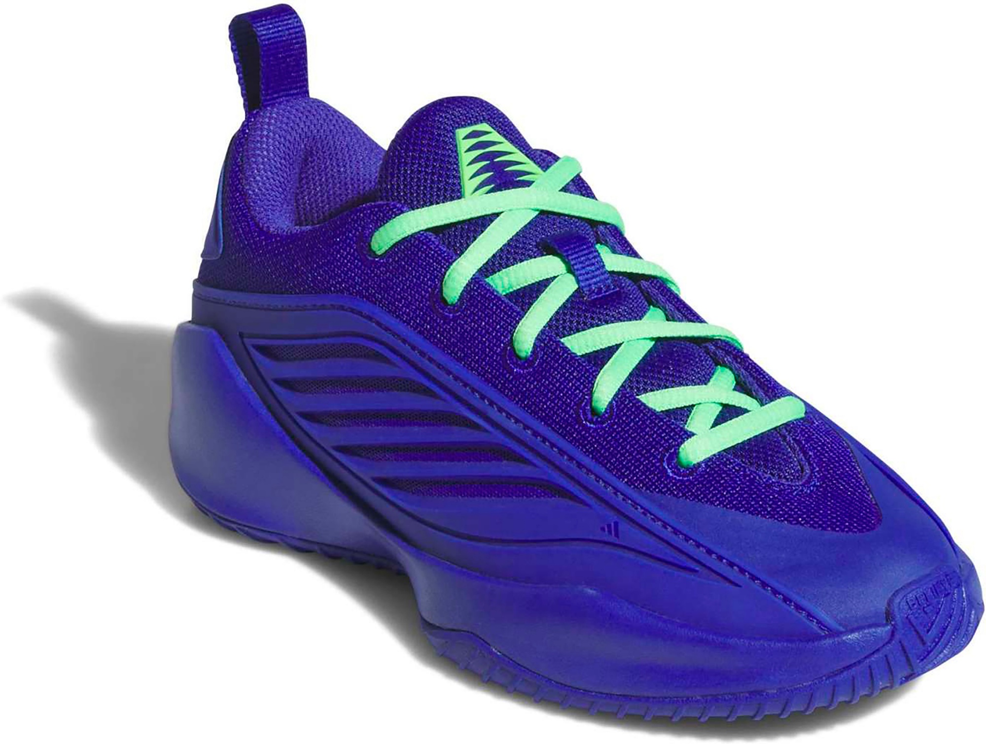 adidas Kids' Grade School Believe That. 1 Basketball Shoes - Lucid Blue/Court Green/Lucid Blue - View 6
