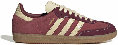 adidas Samba OG Shoes - Vint Red/Vanilla - View 1