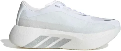 adidas Men's Hyperboost Edge Running Shoes - White/Silver Mtllc/Zero - View 1
