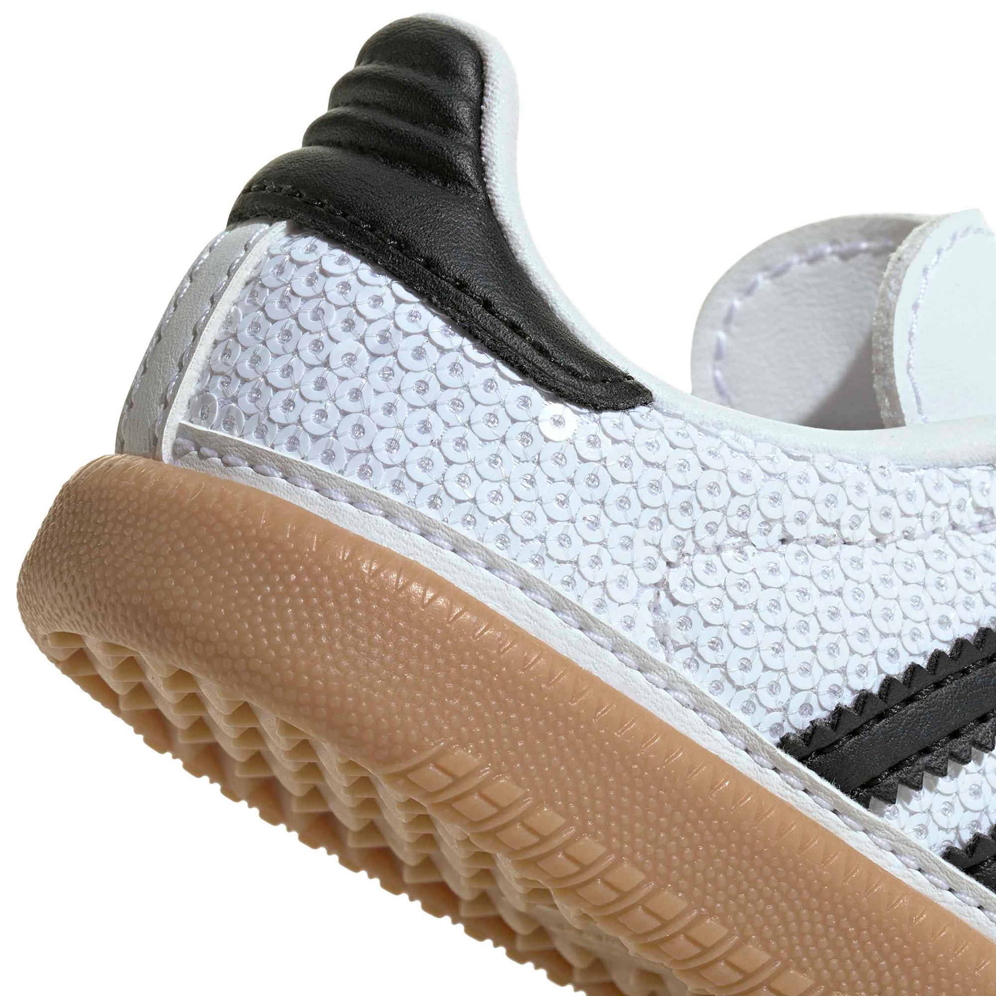 adidas Toddler Samba OG Shoes - White/Core Black/Grey One - View 6