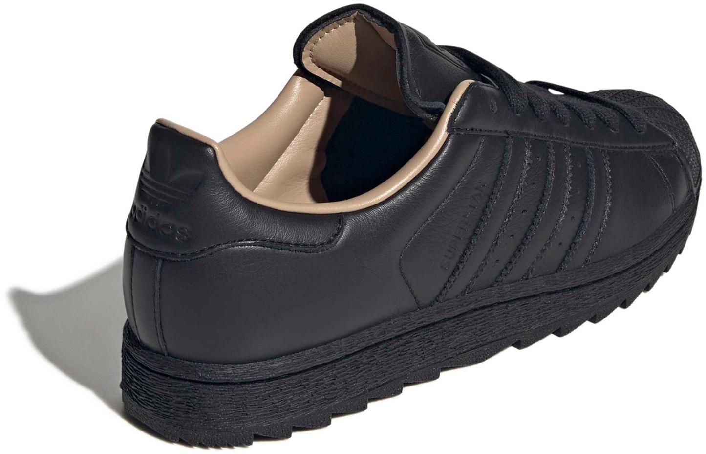 adidas Men's Superstar II Shoes - Ripple Black - View 5