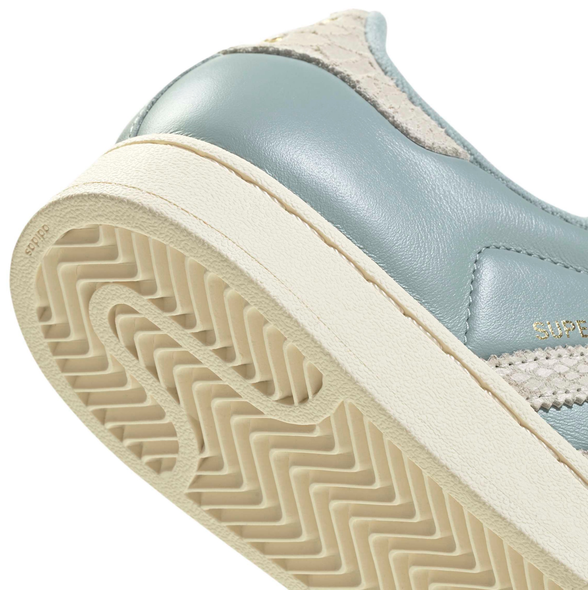 adidas Women's Superstar II Shoes - Cream White/Wonder Sage - View 8
