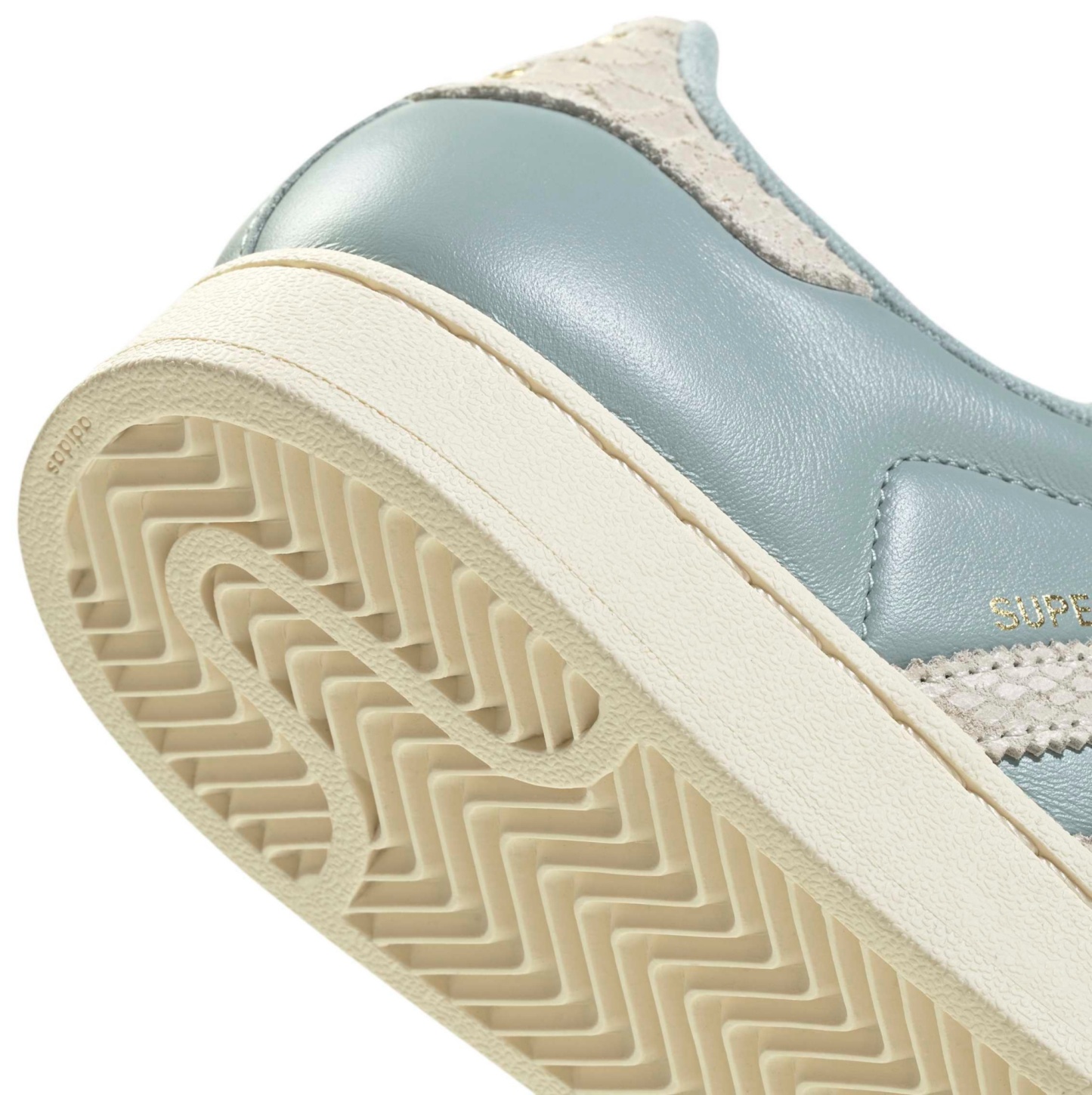 adidas Women's Superstar II Shoes - Cream White/Wonder Sage - View 8