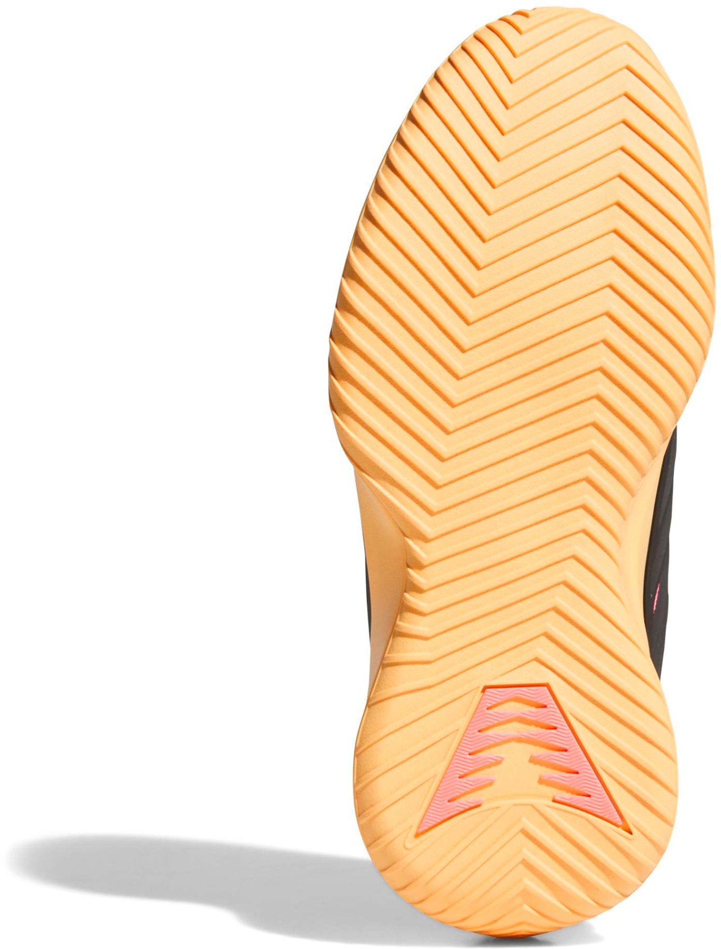 adidas Believe That. 1 Basketball Shoes - Core Black/Acid Orange/Supplier Colour - View 3