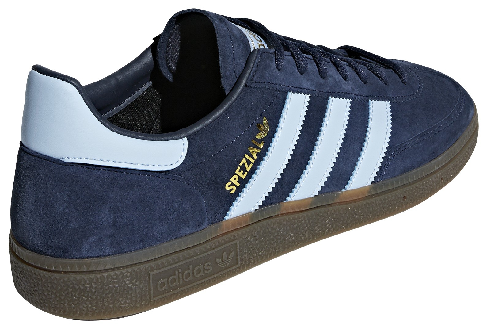 adidas Men's Handball Spezial Shoes - Navy/White/Gum - View 5