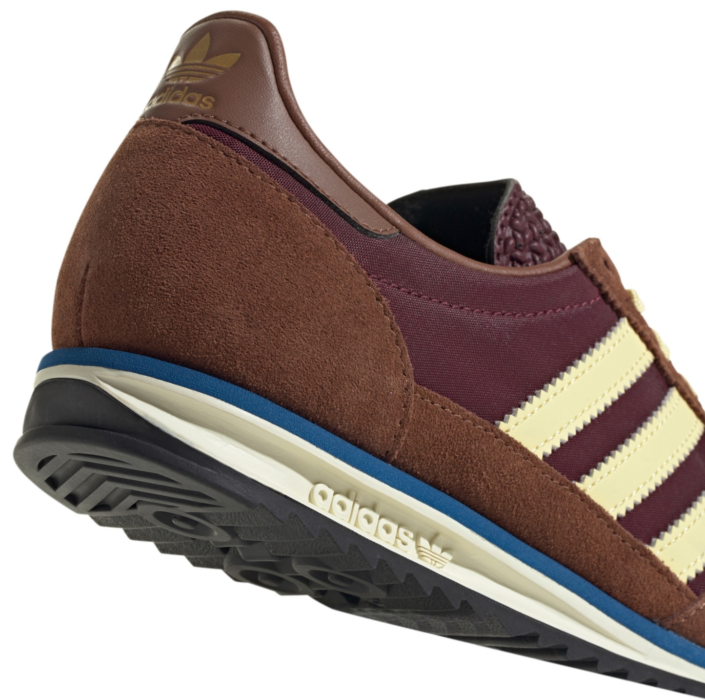 adidas Women's SL72 OG Shoes - Maroon/Yellow - View 7