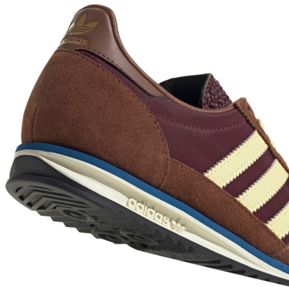 adidas Women's SL72 OG Shoes - Maroon/Yellow - View 7