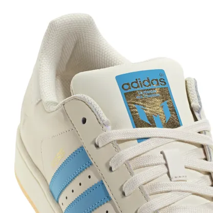 adidas Superstar Messi Shoes - White/Blue - View 5
