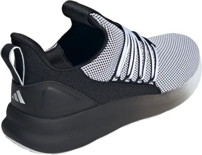 adidas Men's Lite Racer Adapt 7.0 Shoes - White/Black/White - View 5