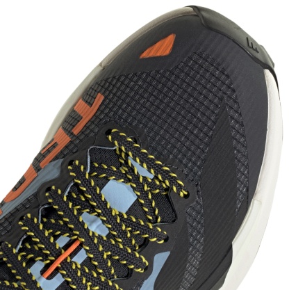 adidas Women's Terrex Agravic TT Trail Running Shoes - Black/Black/Ray Blue - View 7