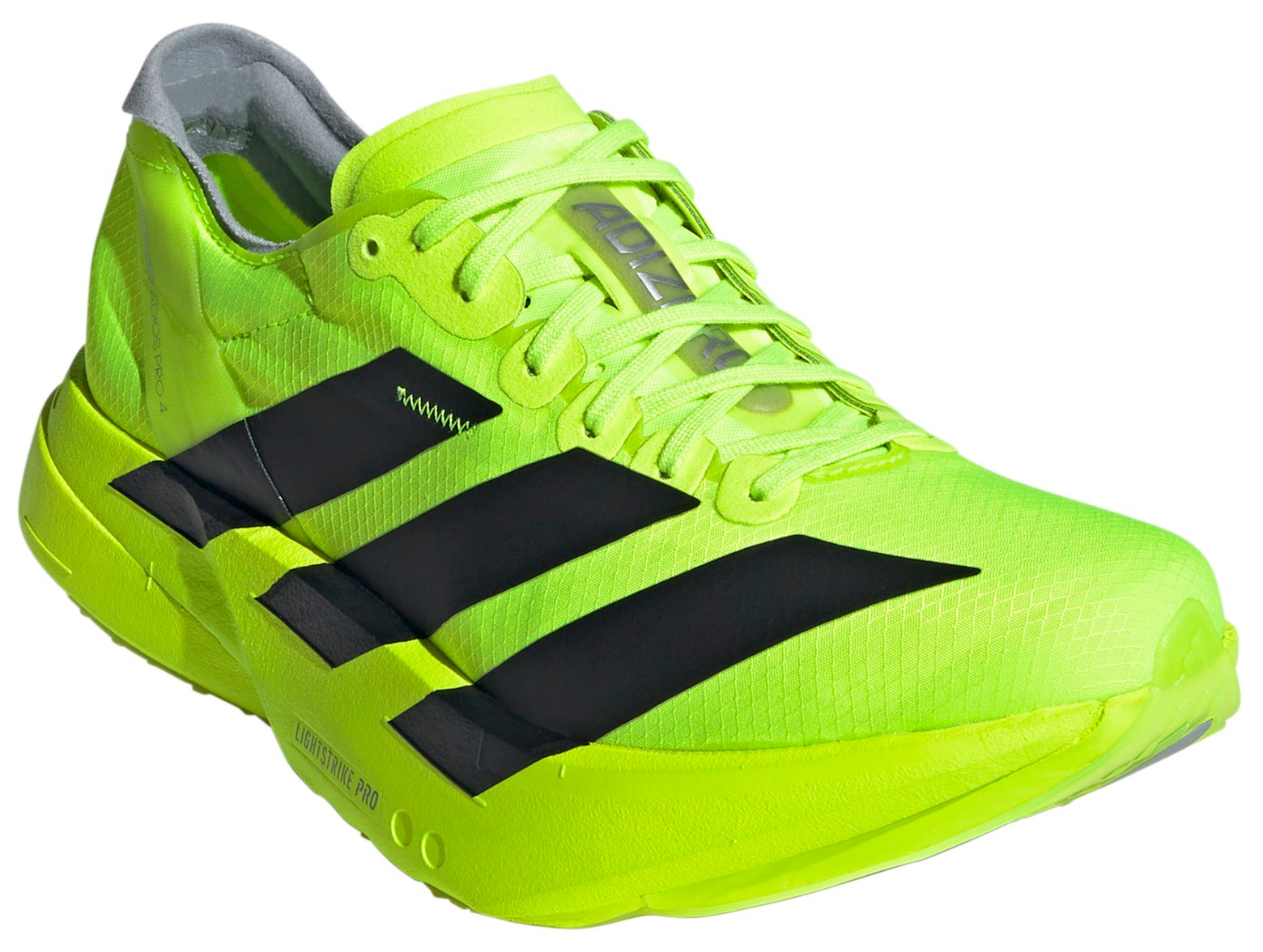 adidas Women's Adizero Adios Pro 4 Running Shoes - Yellow/Black/Silver - View 5