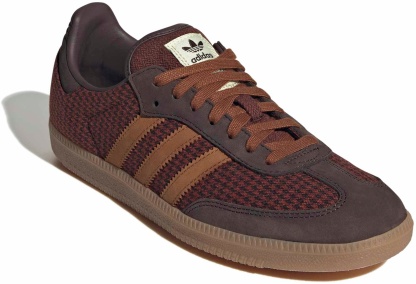 adidas Samba OG Shoes - Hndstooth Coffee/Brnz - View 6
