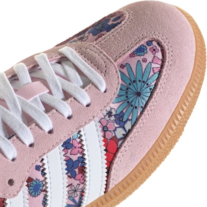 adidas Kids' Grade School Samba OG Shoes - Clear Pink/White/Gum - View 7