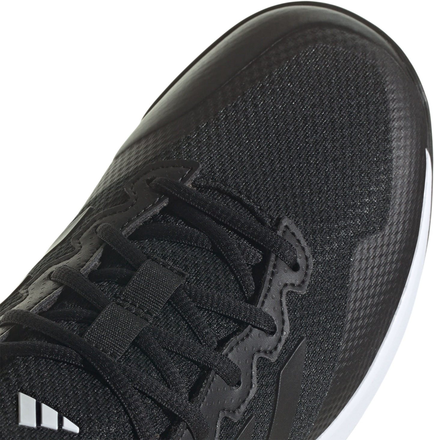 adidas Men's Gamecourt 2 Tennis Shoes - Black/Black/Grey - View 6