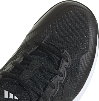 adidas Men's Gamecourt 2 Tennis Shoes - Black/Black/Grey - View 6