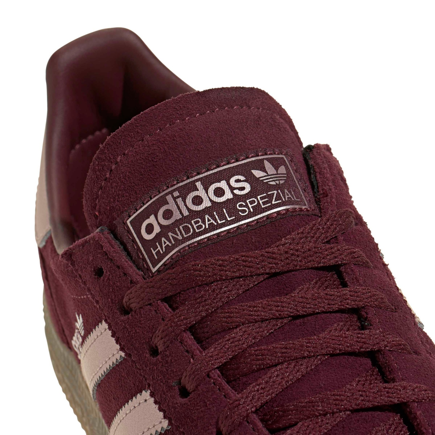 adidas Women's Handball Spezial Shoes - Maroon/Vapor Grey Mtlc - View 7