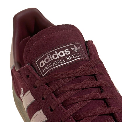 adidas Women's Handball Spezial Shoes - Maroon/Vapor Grey Mtlc - View 7