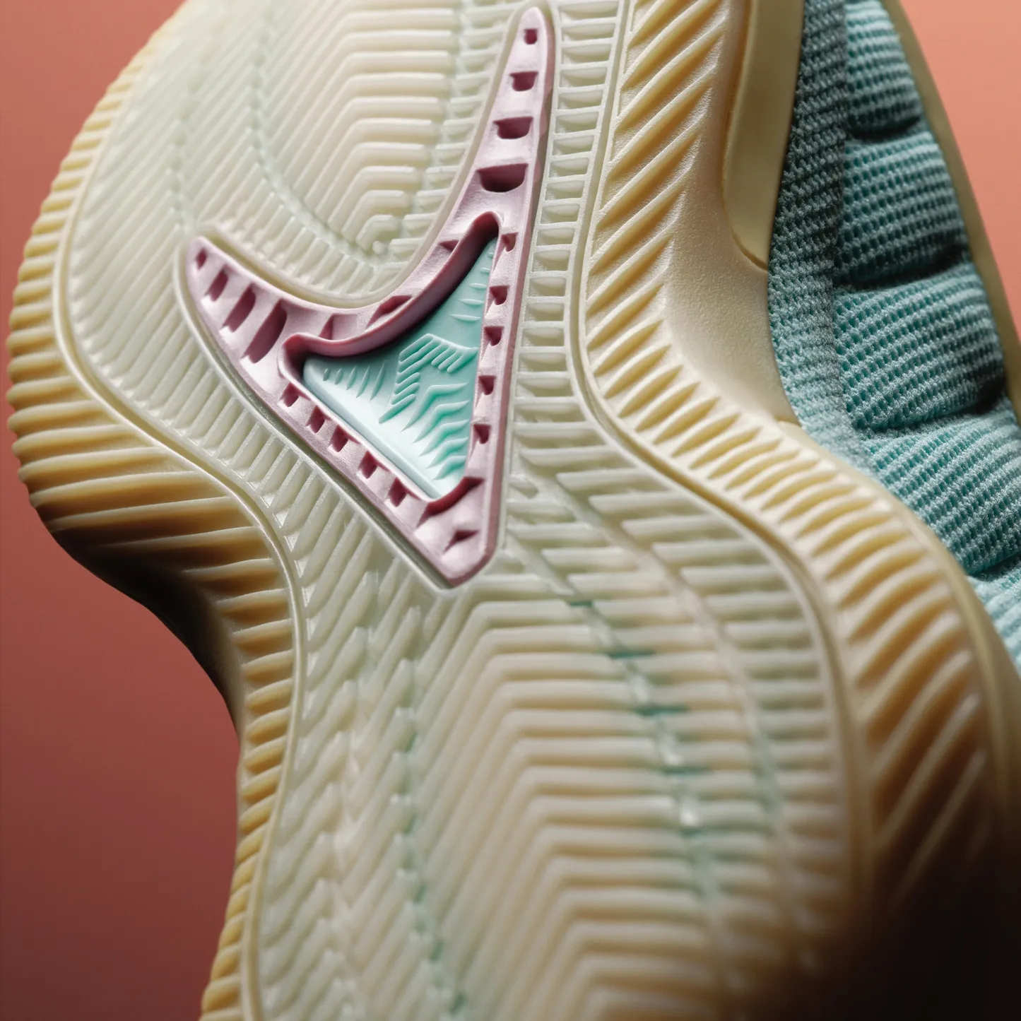 adidas Kids' Grade School Anthony Edwards 2 'Easter Egg' Basketball Shoes - Almost Yellow/Bliss Lilac/Flash Aqua - View 3