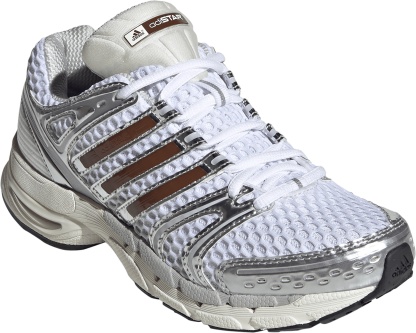 adidas Women's Adistar Control 5 Shoes - Ftwr White/Preloved Brown/Grey One - View 5