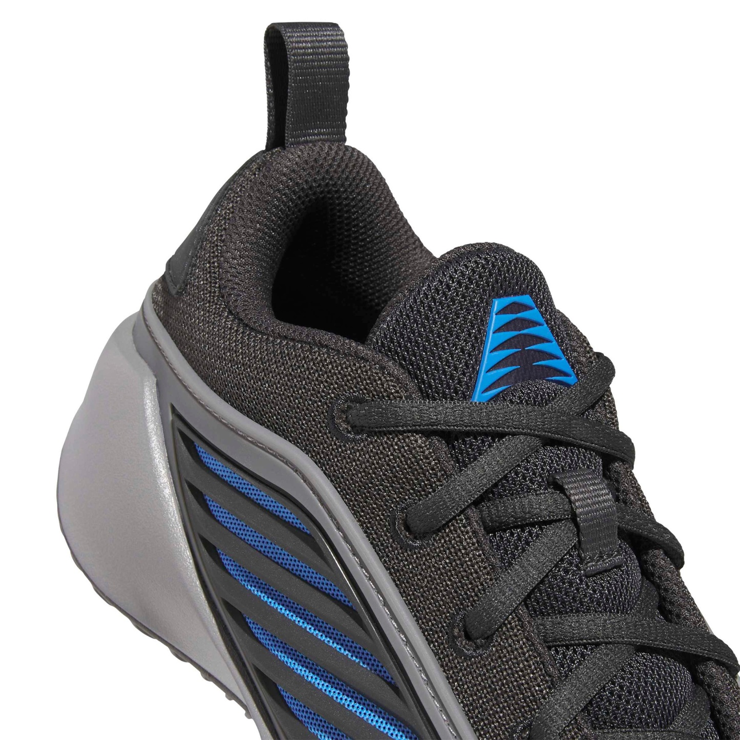 adidas Kids' Grade School Believe That. 1 Basketball Shoes - Grey/Carbon/Lucid Ray Blue - View 7