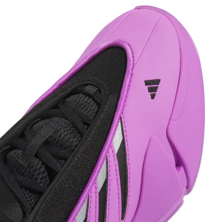 adidas Dame 9 Low Basketball Shoes - Pink/Black - View 5