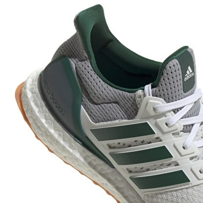 adidas Men's Ultraboost 1.0 DNA Shoes - Crystal White/Collegiate Green/Halo Silver - View 7
