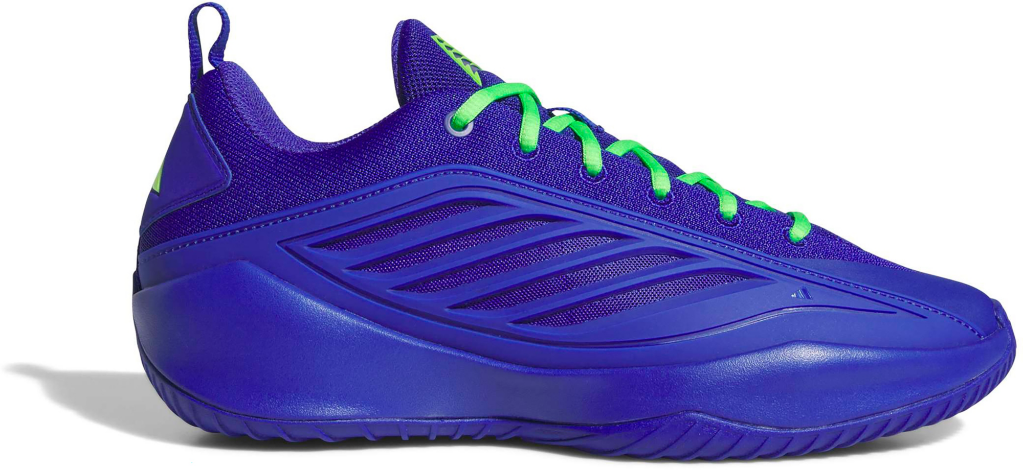 adidas Believe That. 1 Basketball Shoes - Lucid Blue/Screaming Green/Lucid Blue - View 1