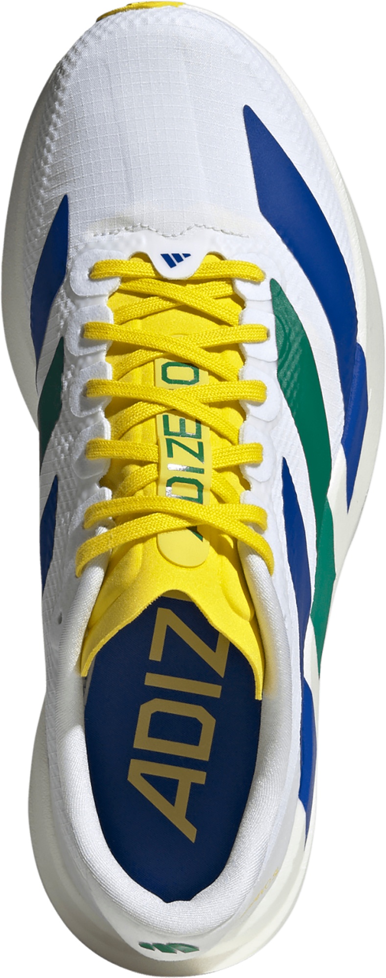 adidas Women's Adizero EVO SL Running Shoes - Grey/Blue/Yellow - View 2