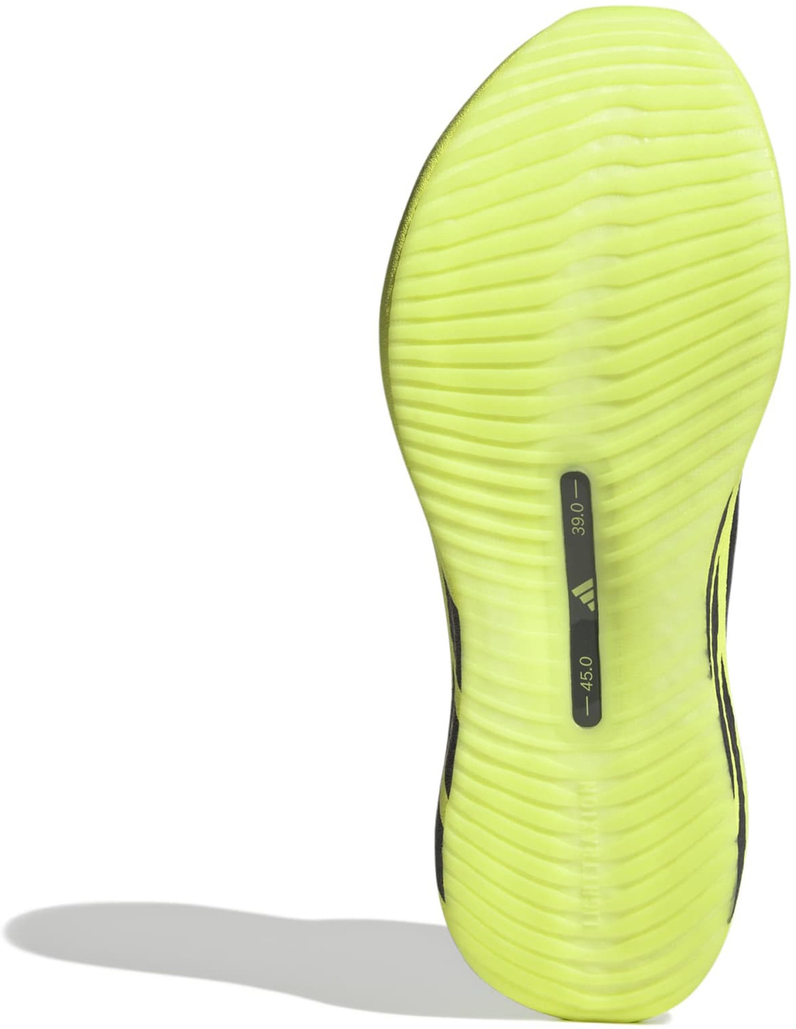 adidas Men's Hyperboost Edge Running Shoes - Hi Res Yellow/Iron Mtllc - View 4
