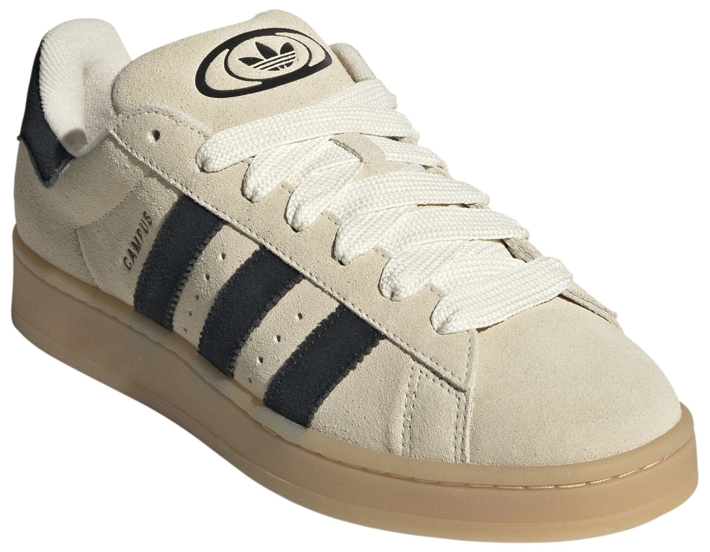 adidas Men's Campus 00s Shoes - White/Black/Gum - View 5