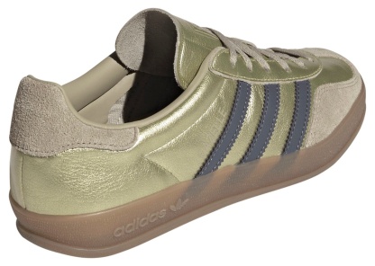 adidas Women's Gazelle Indoor Shoes - Gold/Aurora Onx/Wndr Crgo - View 5