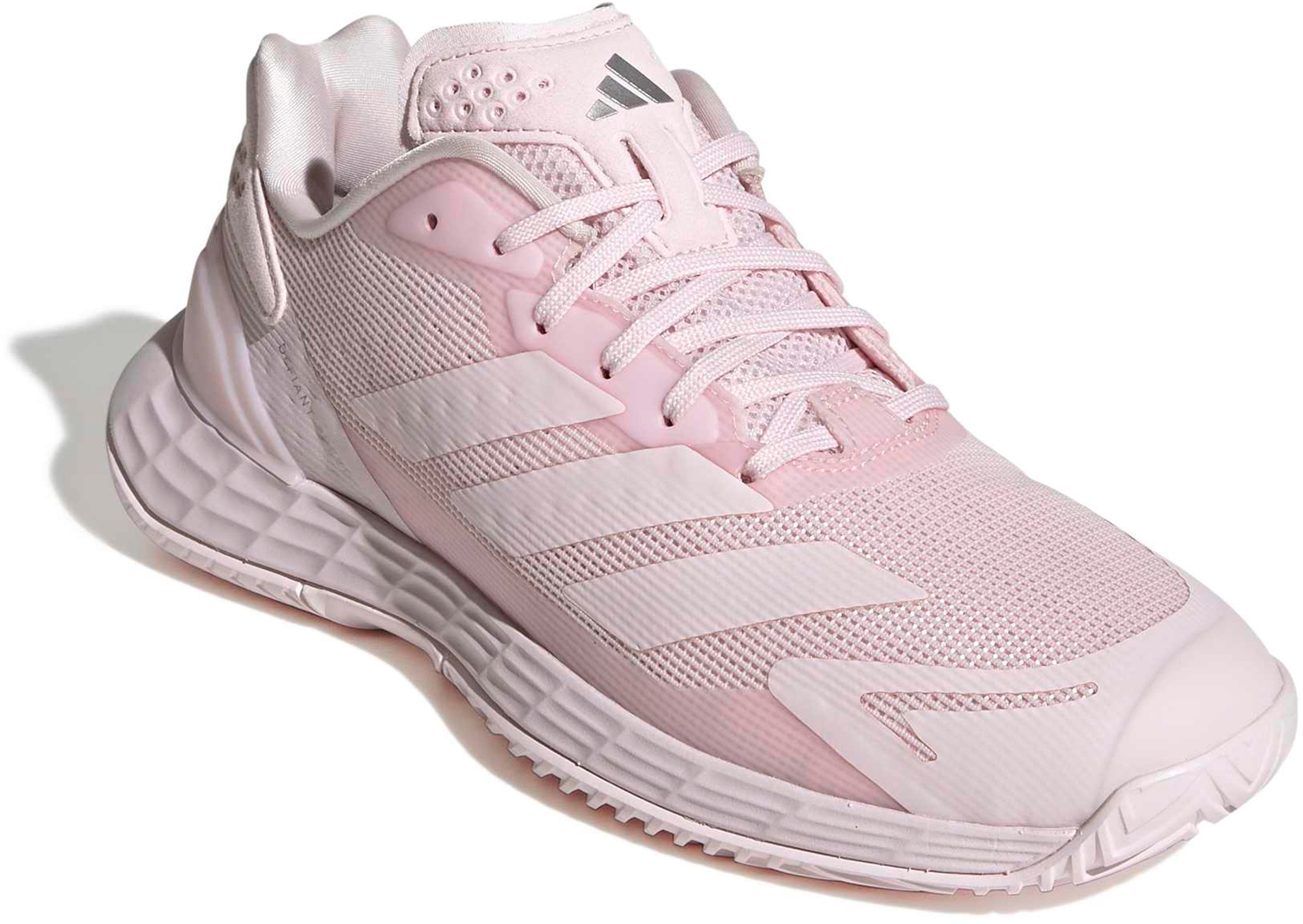 adidas Women's Defiant Speed 2 Tennis Shoes - Distilled Pink/Distilled Pink/Ftwr White - View 5