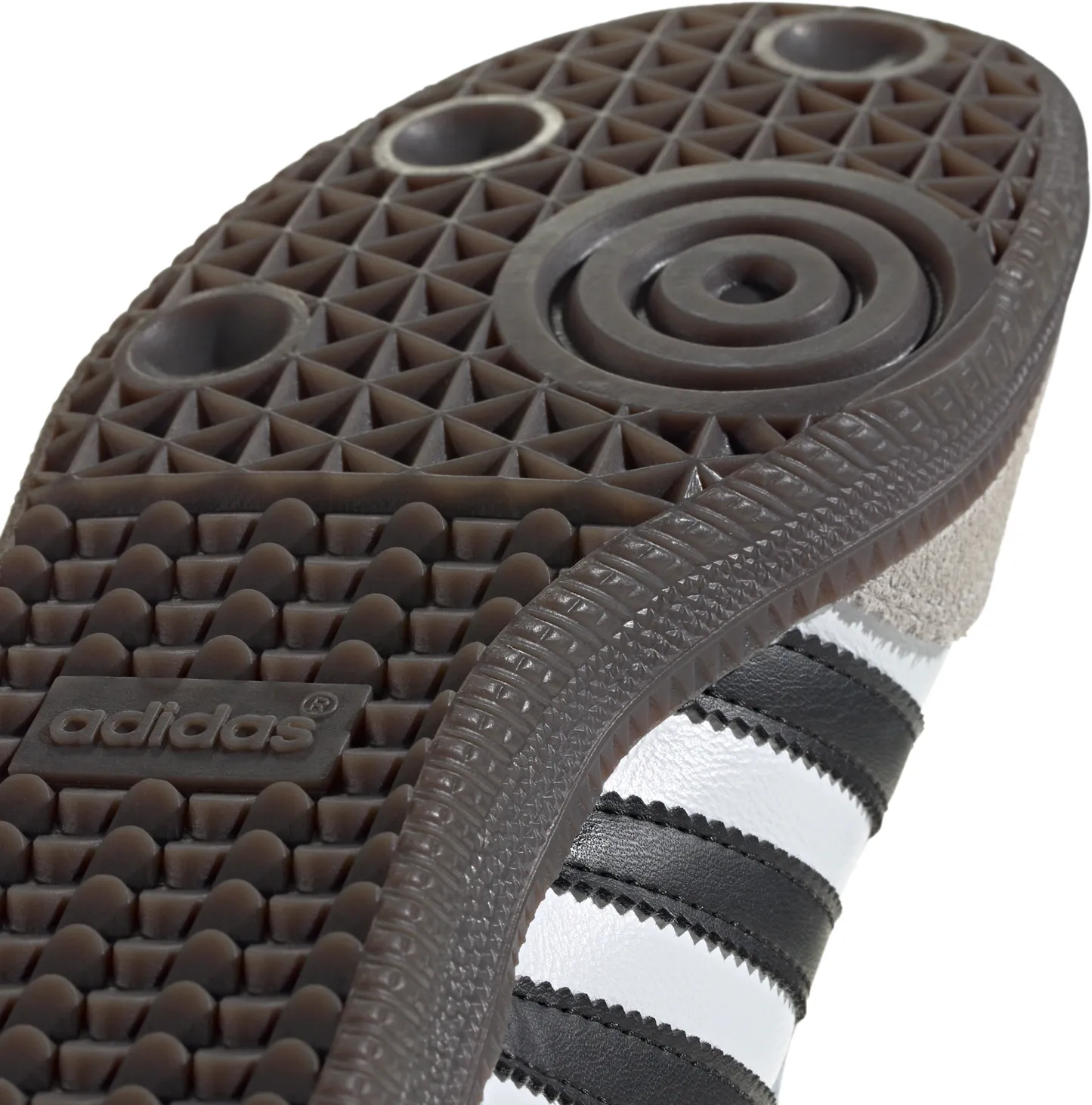 adidas Women's Samba OG Shoes - White/Black/White - View 9